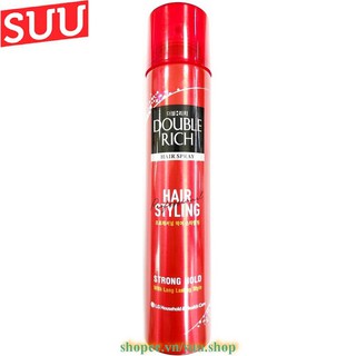 Keo Xịt Giữ Nếp Tóc Double Rich Hair Spray