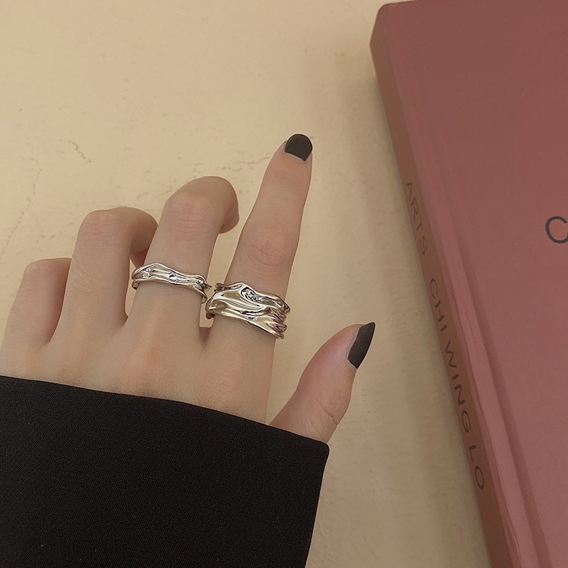 Nhẫn Đeo Tay Kiểu hip hop Đường Phố Cá Tính Cho Nam Và Nữ