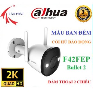 Camera Thông Minh IP WiFi (DAHUA) IMOU F42EFP (4.0MP)  - Ngoài Trời - Ban Đêm Có Màu - Có Còi-báo động-Chính Hãng - động