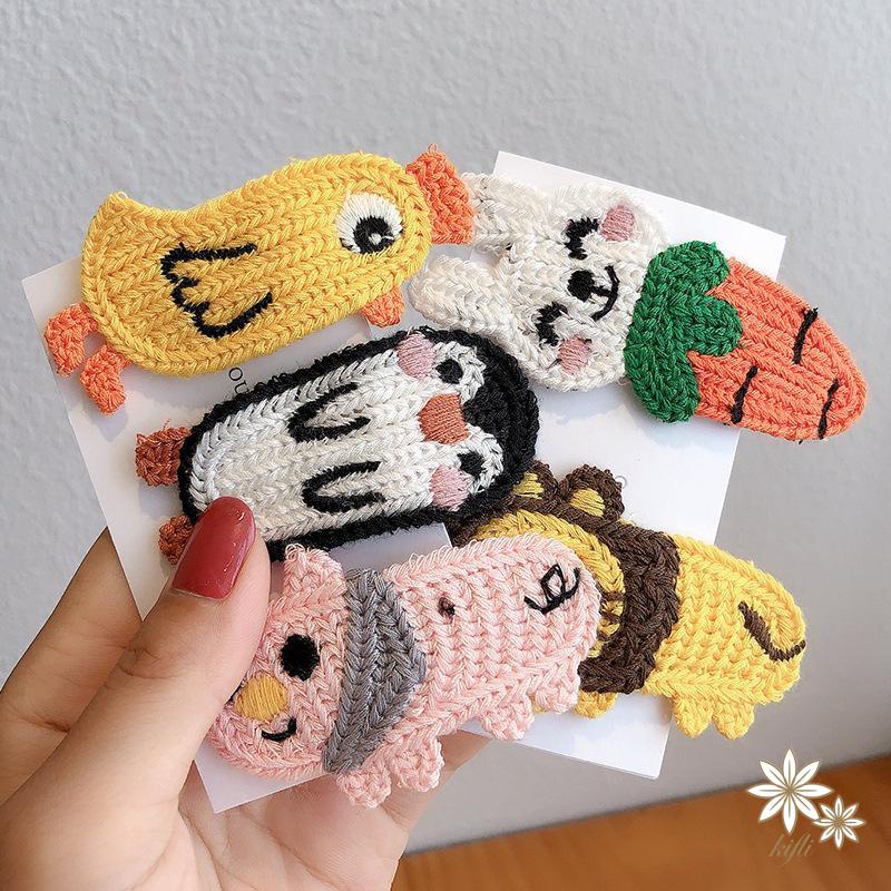 Kẹp Tóc Hình Động Vật Dễ Thương Cho Nữ