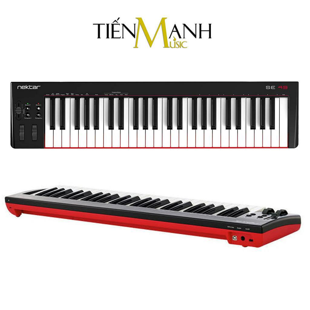 Nektar SE49 Midi Keyboard Controller 49 Phím Cảm ứng lực (Bàn phím sáng tác - Sản xuất âm nhạc Producer)