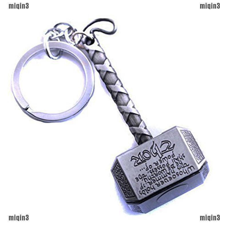 ☼Móc Khóa Hình Cây Búa Của Thor Dài 7.8cm