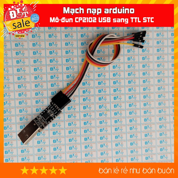 ✅ [RẺ NHẤT VIỆT NAM] Mạch chuyển đổi USB to TTL UART CP2102 -Nạp arduino có tặng kèm cáp kết nối