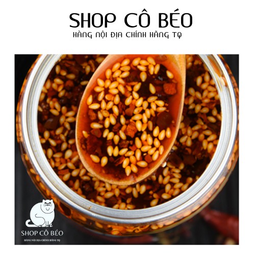 Ớt Chưng Dầu Cay Tê Trùng Khánh Tứ Xuyên 230g