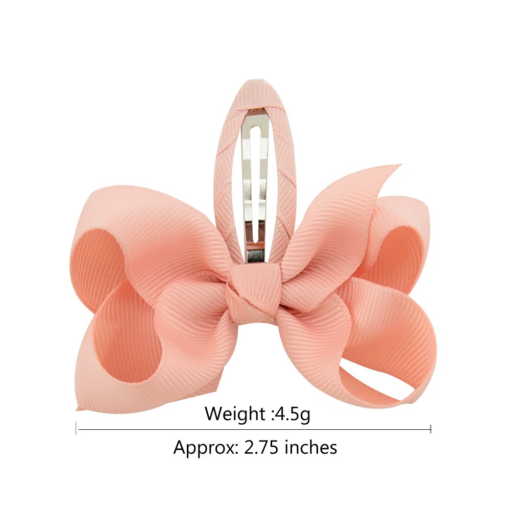Kẹp nơ ruy băng sọc KIDSBOWS xinh xắn cho bé gái