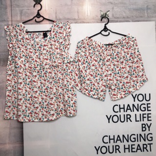 Bộ mặc nhà F21 - VNXK đùi ( M L XL XXL )