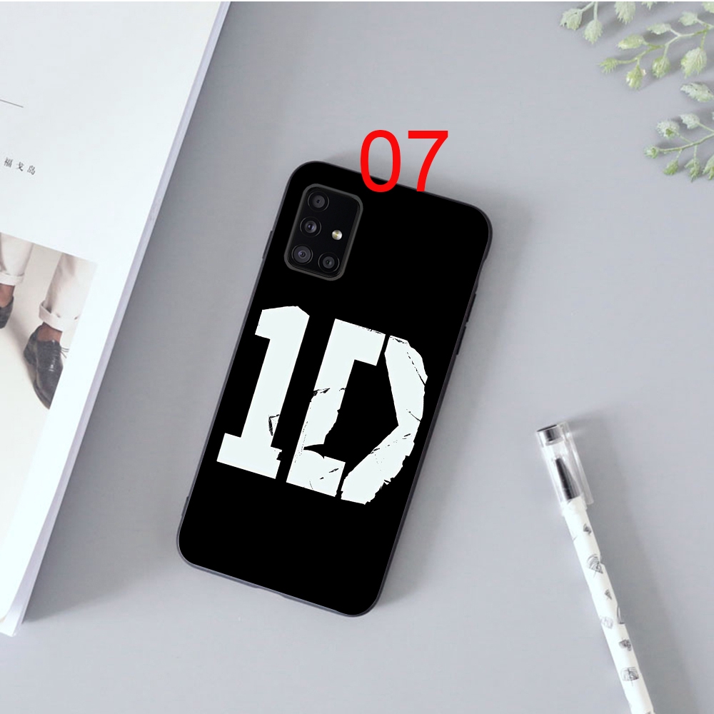 Ốp Điện Thoại Họa Tiết One Direction Viền Đen Dành Cho Samsung Galaxy A11 A21 A41 A51 A71 A81 A91