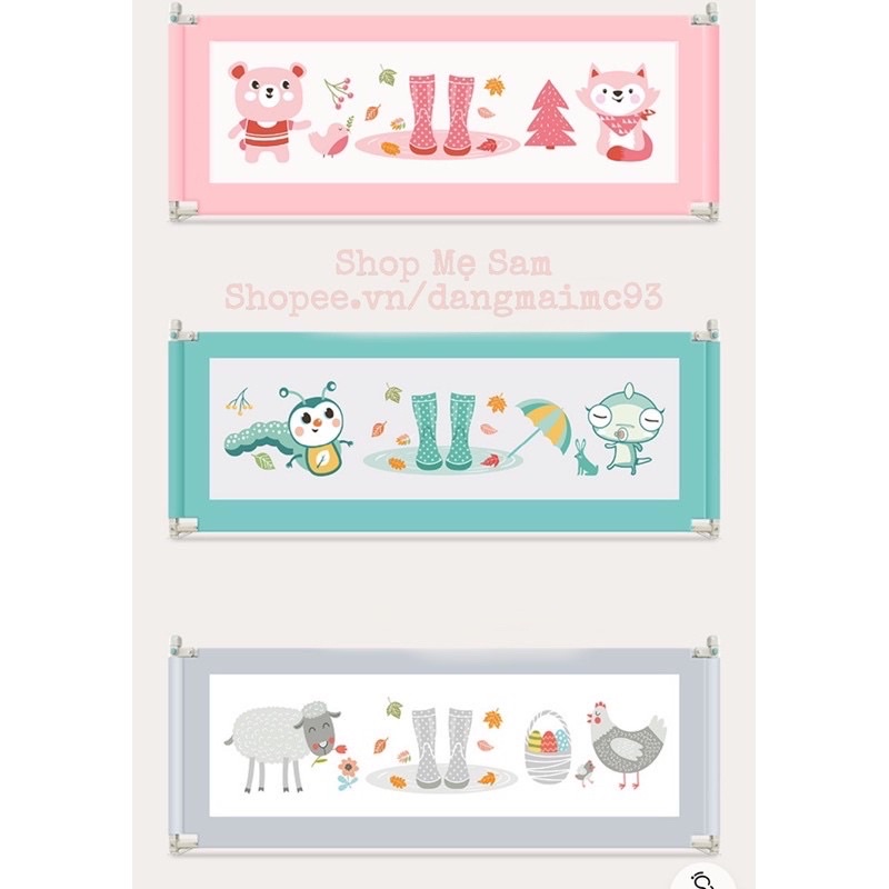 Bộ 2 thanh chắn giường cho bé