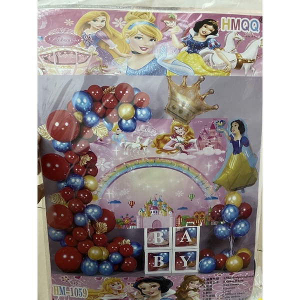 Sỉ set bóng trang trí sinh nhật, trang trí thôi nôi cho bé
