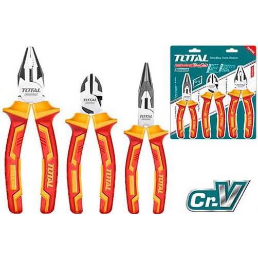 Bộ 3 kìm cách điện Total THT2K0302