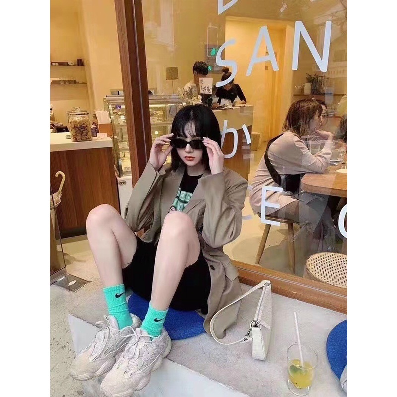 Tất, Vớ Ni Ke Nữ Thể Thao Cổ Cao Nhiều Màu Sắc Tươi Sáng, Năng Động, Trẻ Trung