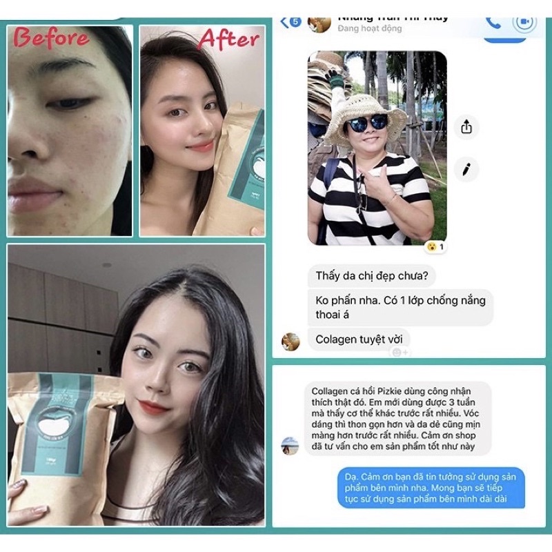 [Thanh Lý]Collagen pizkie cá hồi chính hãng