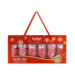 Hộp 6 lon nước yến ngân nhĩ Yến Việt 190ml