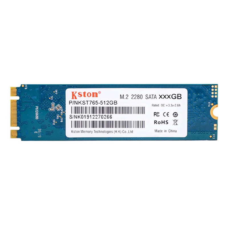 Ổ Cứng Ssd M.2 Ngff 2280 Sata 6gb / S 3d Nand Tlc 500mb / S | BigBuy360 - bigbuy360.vn