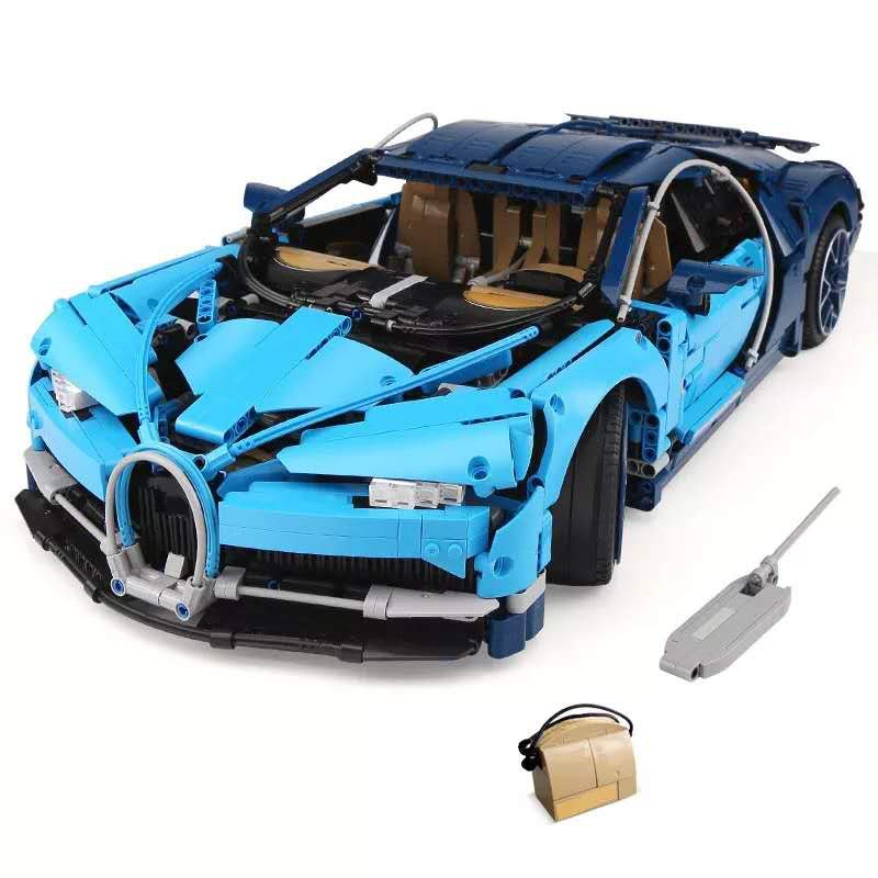 (có sẵn) bộ lắp ráp xe 90088 Mô Hình Siêu Xe tối thượng Bugatti Chiron 20086