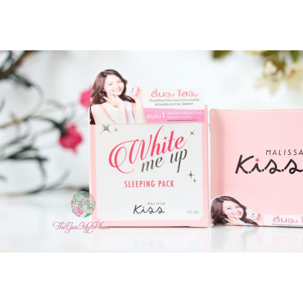 MẶT NẠ NGỦ COLLAGEN KISS SKINCARE WHITE ME UP 30ML CHÍNH HÃNG - 3394