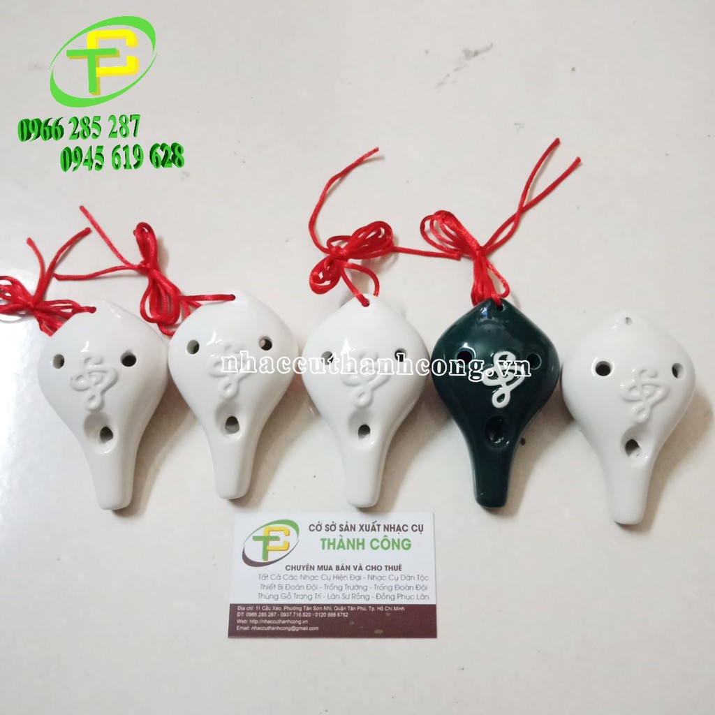 Sáo đất ocarina 6 lỗ cho người mới tập chơi