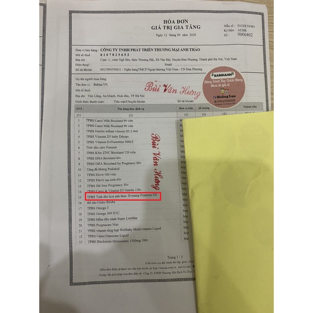 Tinh dầu hoa anh thảo Backmore 190 viên (date 2024) | BigBuy360 - bigbuy360.vn