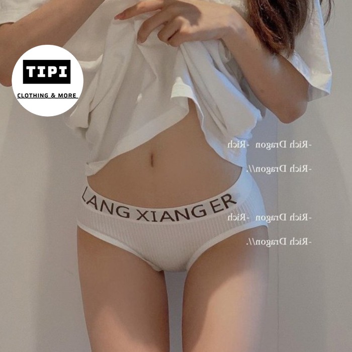 Quần lót gân tăm cạp chữ Liang Xiangge B1