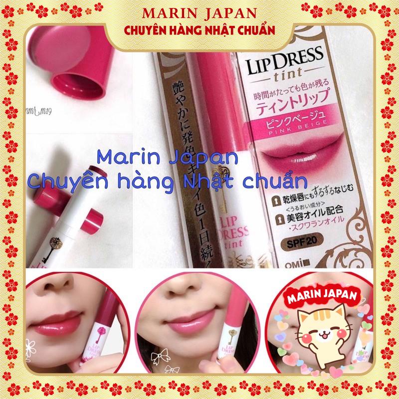(Sale 250k-->>140k ) Son dưỡng môi Lip Dress có màu dạng son tint của Omi Nhật Bản - Made In Japan