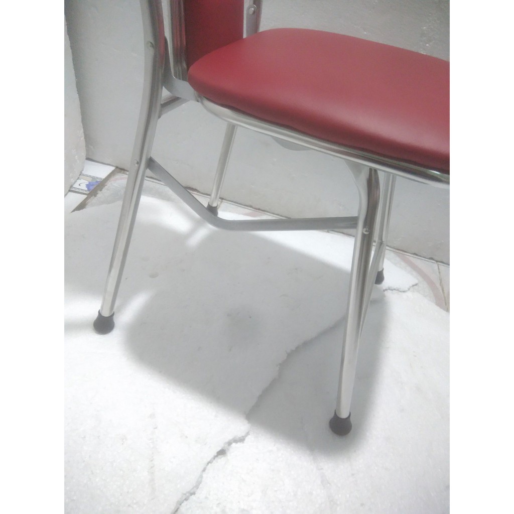 Ghế Xếp Có Dựa INOX Cao Cấp Bọc Nệm Xếp Gọn - GX28A