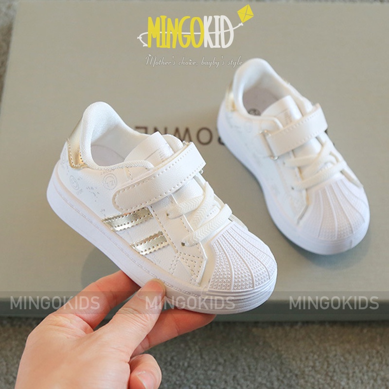 Giày thể thao cho bé trai bé gái Unisex MG-G18 Họa tiết Vàng