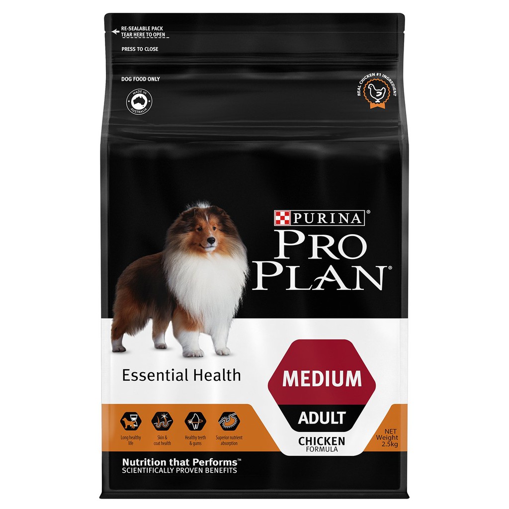Thức ăn cho chó Purina ProPlan Medium Adult 2.5kg
