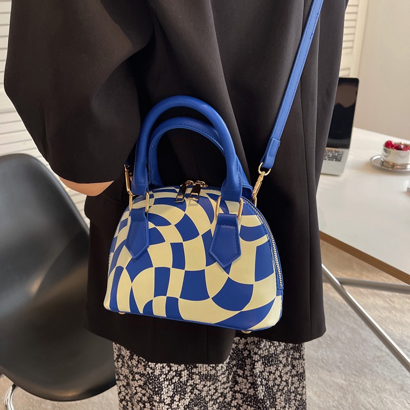 IELGY Túi Đeo Vai/Đeo Chéo Màu Sắc Tương Phản Chất Lượng Cao Thời Trang Cho Nữ