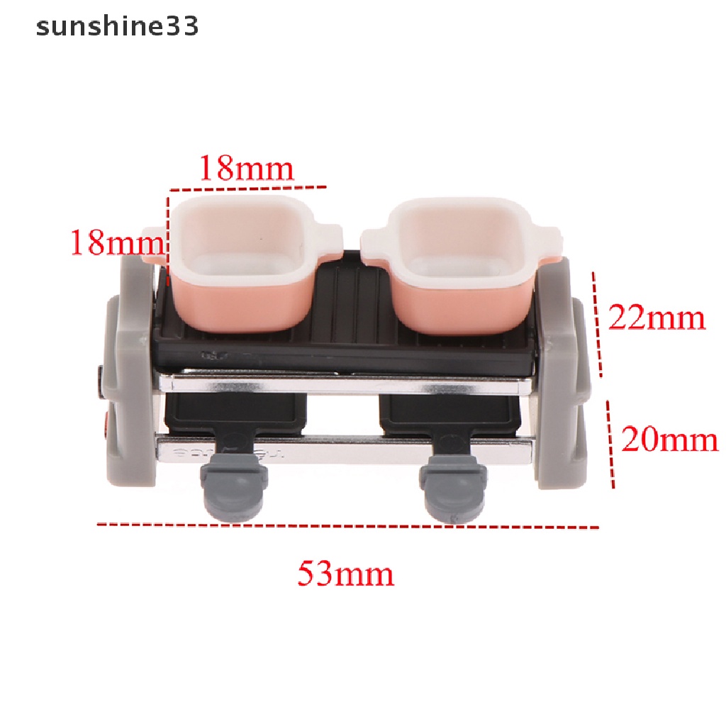 Mô Hình Máy Nướng Bbq Mini Tỉ Lệ 1: 12 Trang Trí Nhà Búp Bê