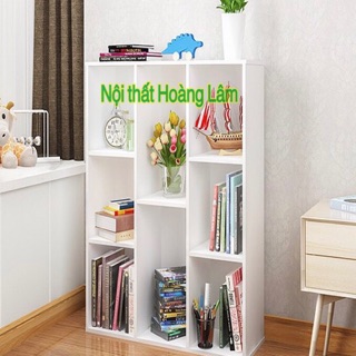 Kệ giá sách gỗ công nghiệp dáng so le