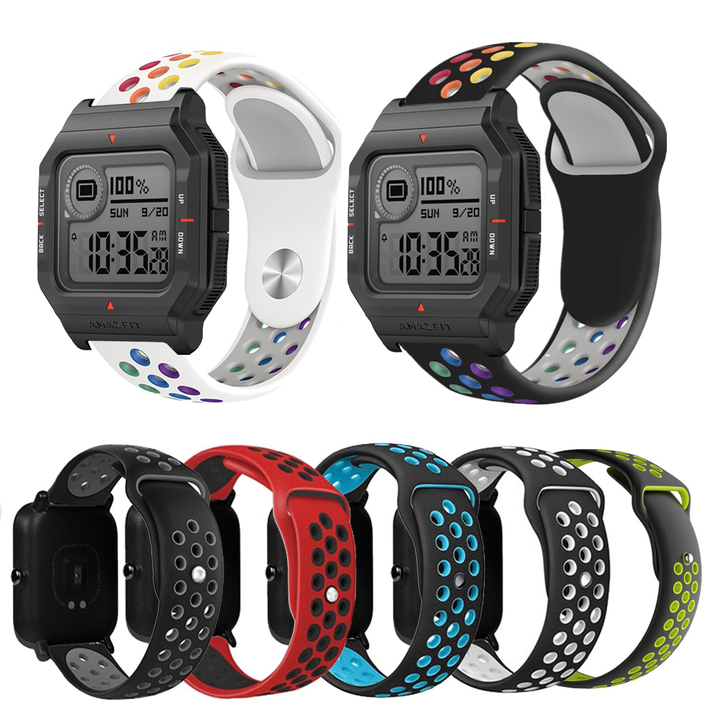 Dây Đeo Silicon Mềm Cho Đồng Hồ Thông Minh Huami Amazfit Neo