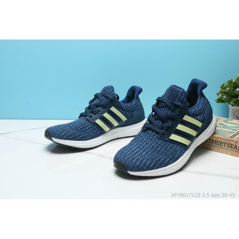 10.10 【With shoe box】Giày Adidas Ultra Boost Blue (Xanh Dương) 4.0 uy tín 2020 . . . : ⚡ new Ll . . . hot ³ '\ -hy7
