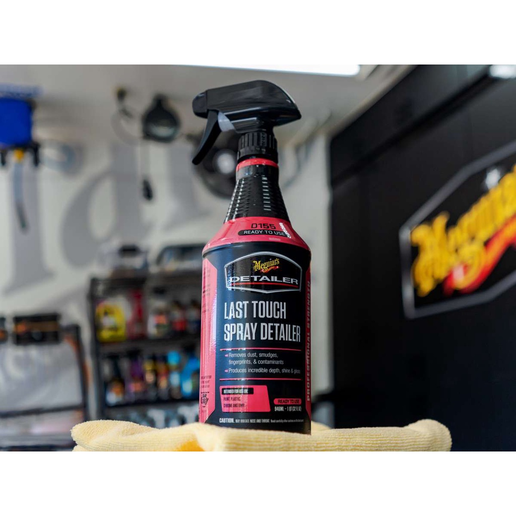 Meguiar's Dung dịch dạng xịt, bước cuối cùng chăm sóc bề mặt sơn hoàn hảo - Last Touch Spray Detailer, DRTU15532, 946ml