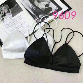 Áo Lót Lụa Cổ Chữ Y Bra Satin Phi Bóng Cá Tính