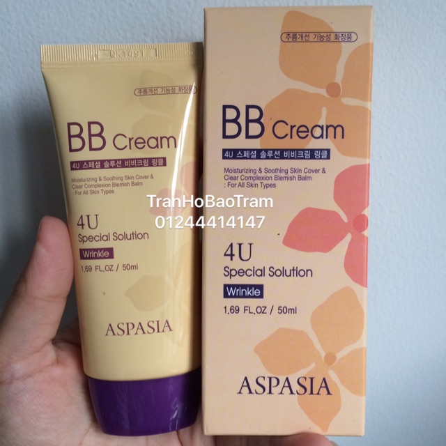 Kem nền Aspasia BB Cream 4U Special Solution WRINKLE