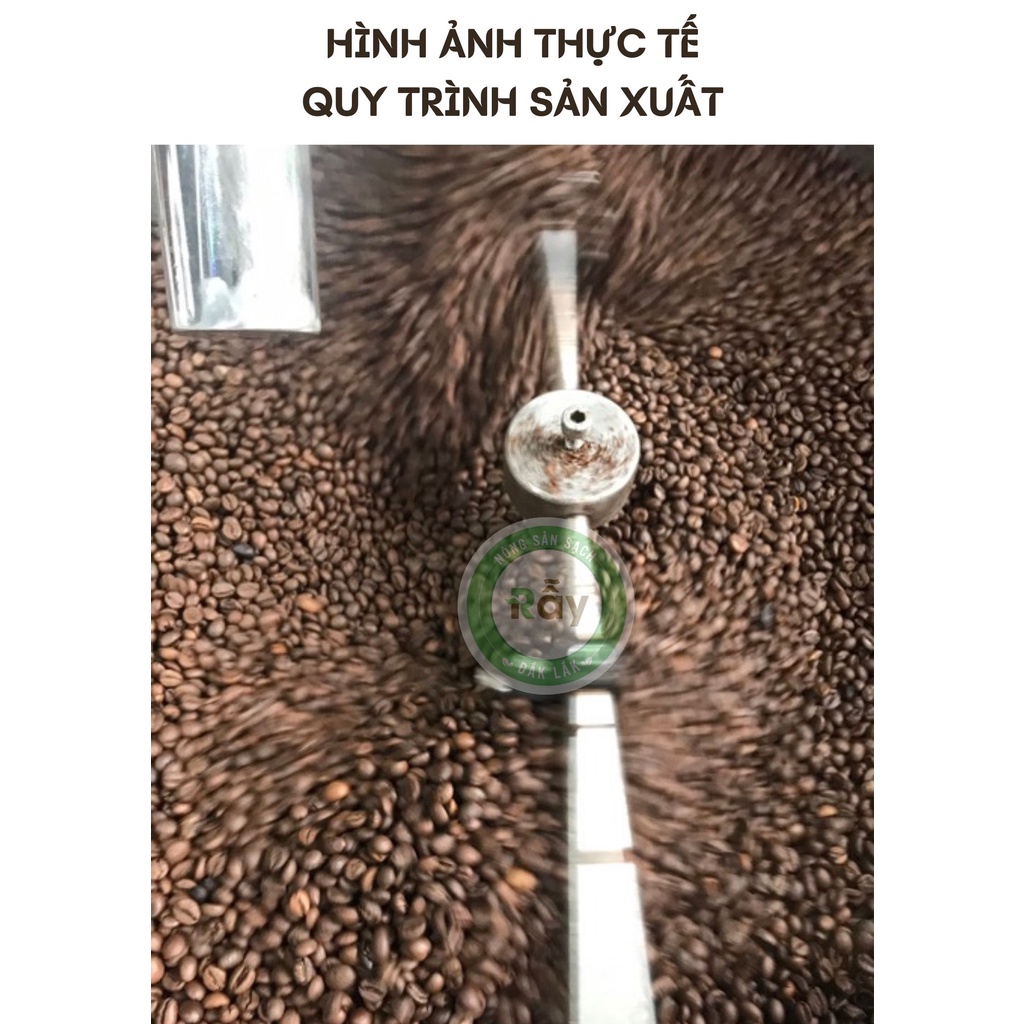 [500gram] Cà phê Robusta Rẫy cao cấp từ hạt cafe chín 100%, đặc sản chế biến ướt, hậu vị ngọt | BigBuy360 - bigbuy360.vn