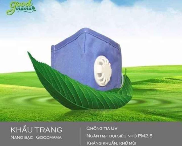 Khẩu Trang Kháng Khuẩn 3 LỚP CAO CẤP Goodmama