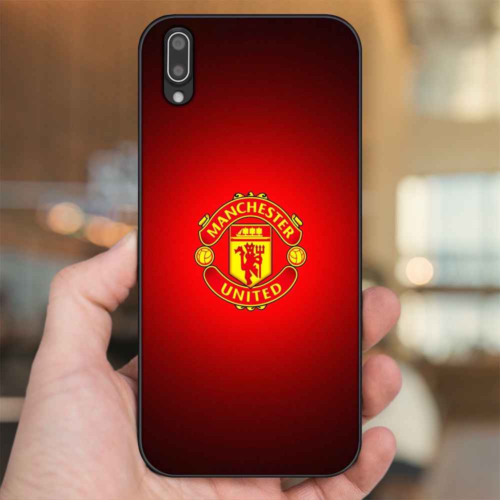 Ốp lưng Vivo Y93 viền đen in hình MU Manchester United