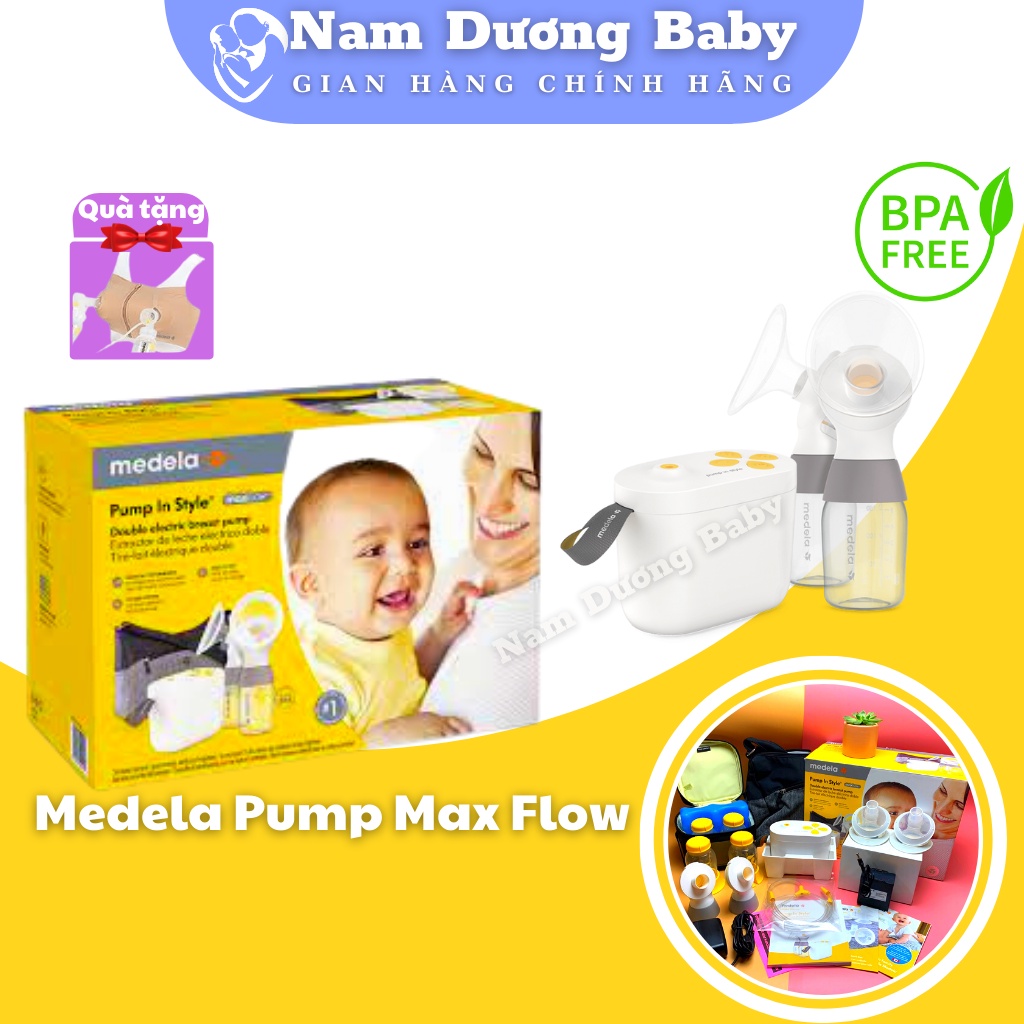 Máy Hút Sữa Pump In Style MaxFlow Bản Full Mới Nguyên Tem.