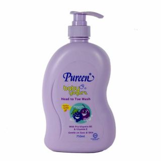 Tắm gội toàn thân Pureen cho trẻ sơ sinh tinh chất sữa chua 750 ml