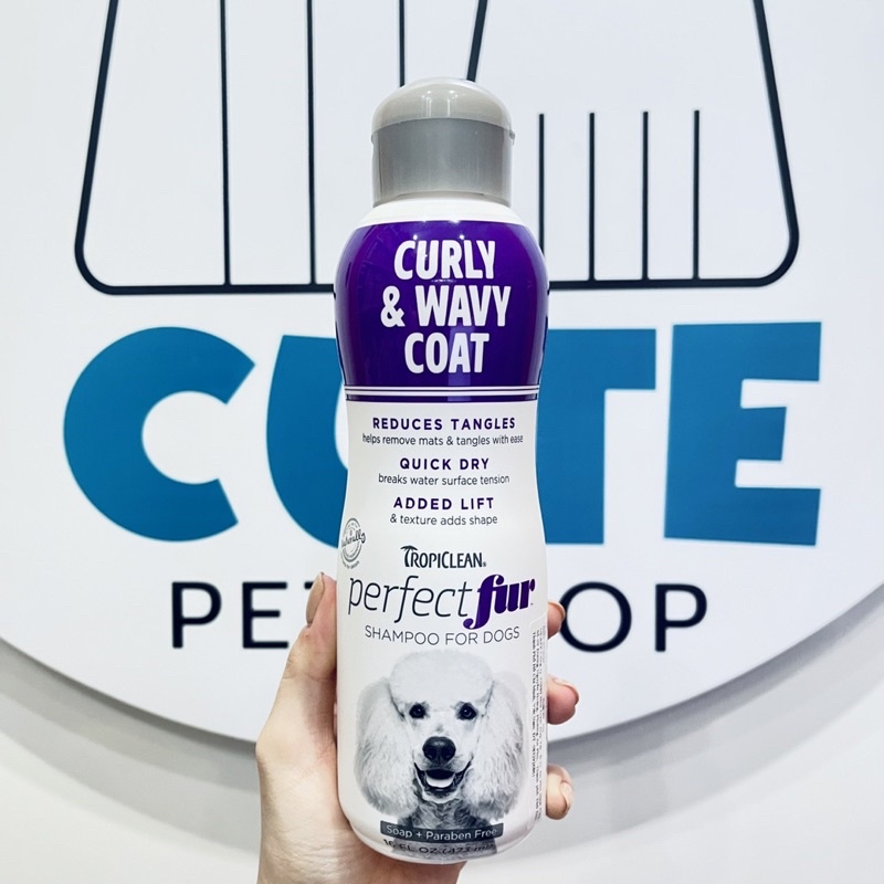 Dầu Gội Cho Chó Perfect Fur hỗ trợ phục hồi các vấn đề về lông cho bé