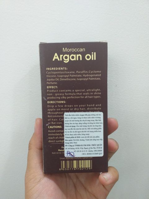 Tinh dầu dưỡng tóc ALGO