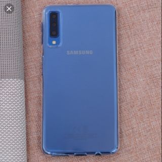 Bộ 2 chiếc ốp lưng samsung A7 2018 silicon trong suốt cao cấp