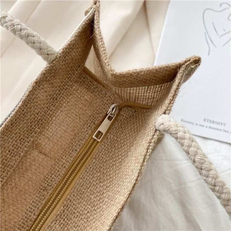 (SẴN 8 Mẫu) Túi Xách Cói Mini Họa Tiết Siêu Xinh Mẫu Mới Nhất | BigBuy360 - bigbuy360.vn