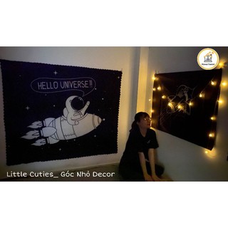 *DECOR* GIÁ RẺ  Vải Treo Tường cute. TẶNG KÈM phụ kiện