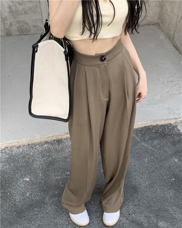 Quần Tây Lưng Cao Dáng Ôm Thời Trang Cho Nữ 53543