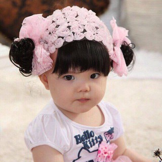 Băng đô tóc giả cho bé