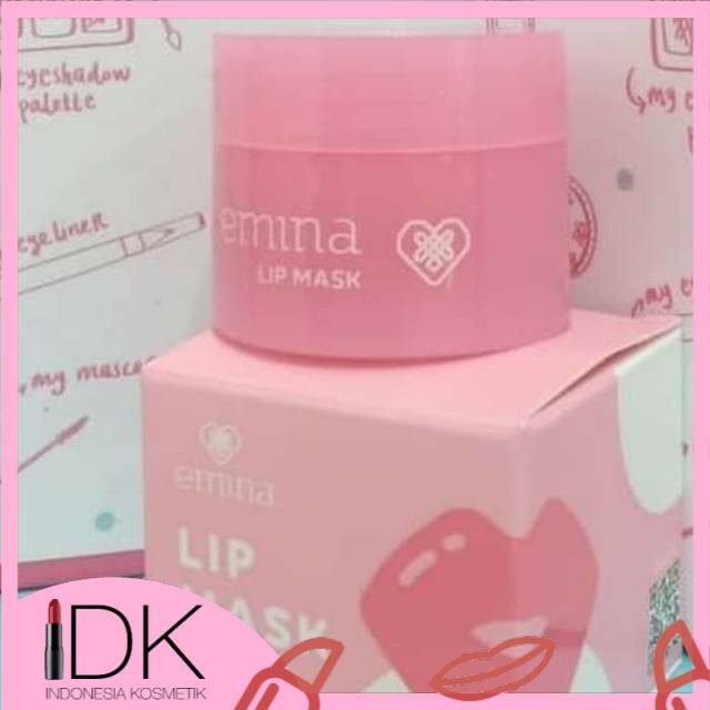 (hàng Mới Về) Mặt Nạ Môi Chứa Bơ Shea 9g Idk Emina