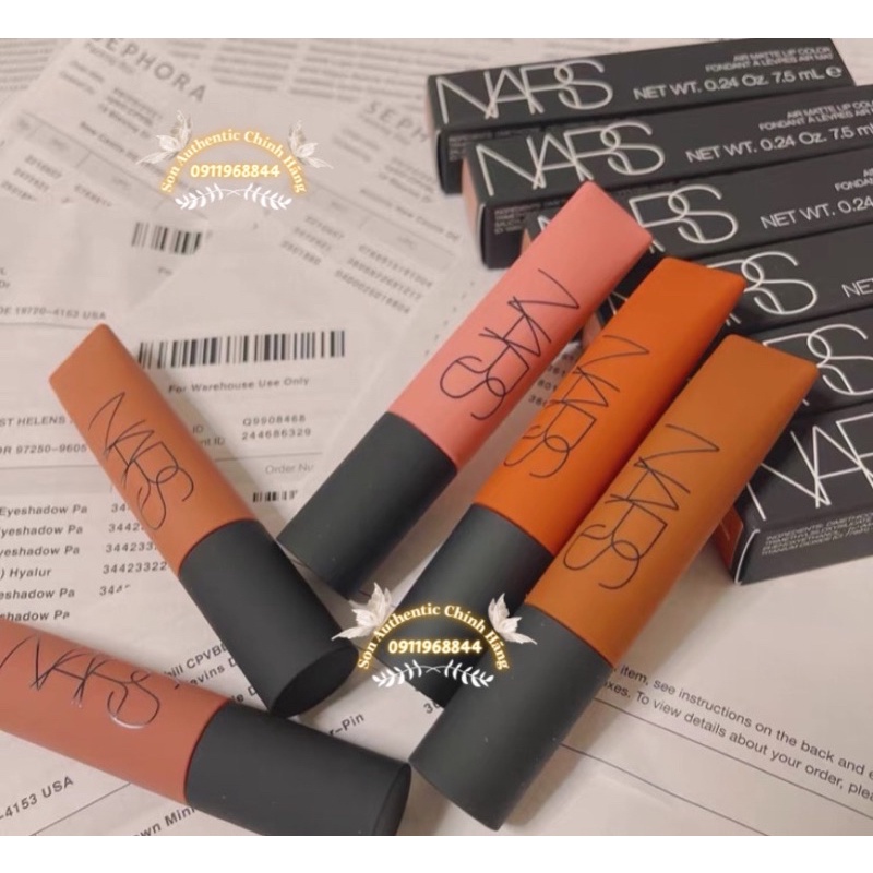 (Đủ màu hot) Son kem Nars Air Matte - Son Nars kem siêu đẹp