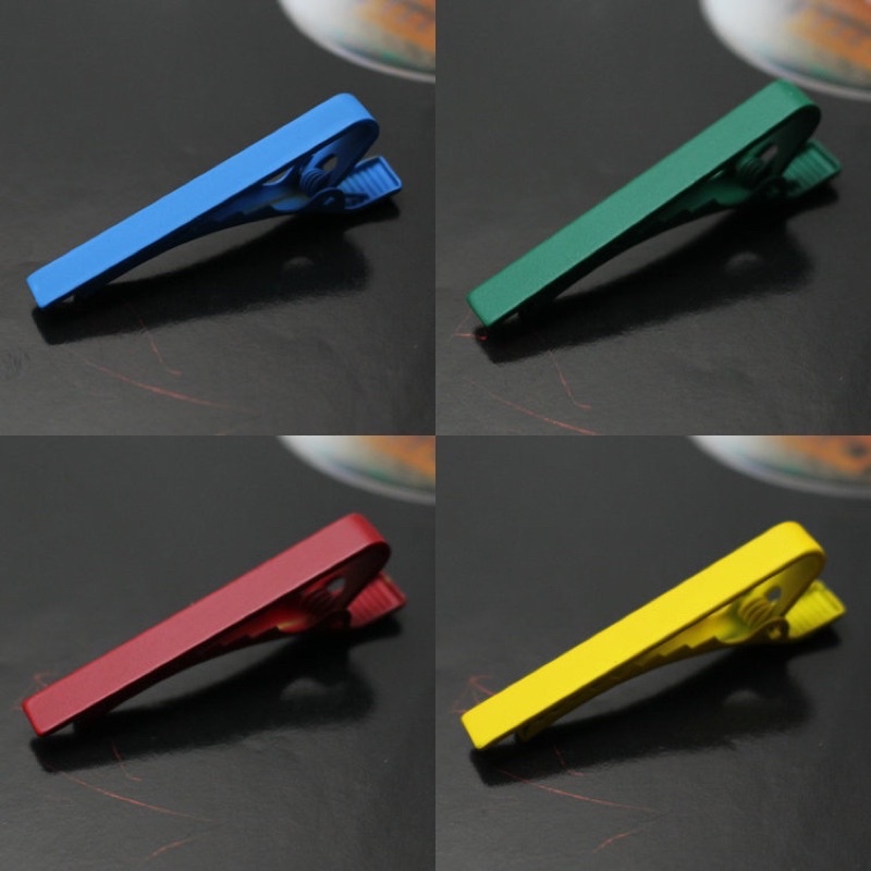 Kẹp cà vạt nam thời trang ✅ kẹp cavat bản nhỏ 4cm